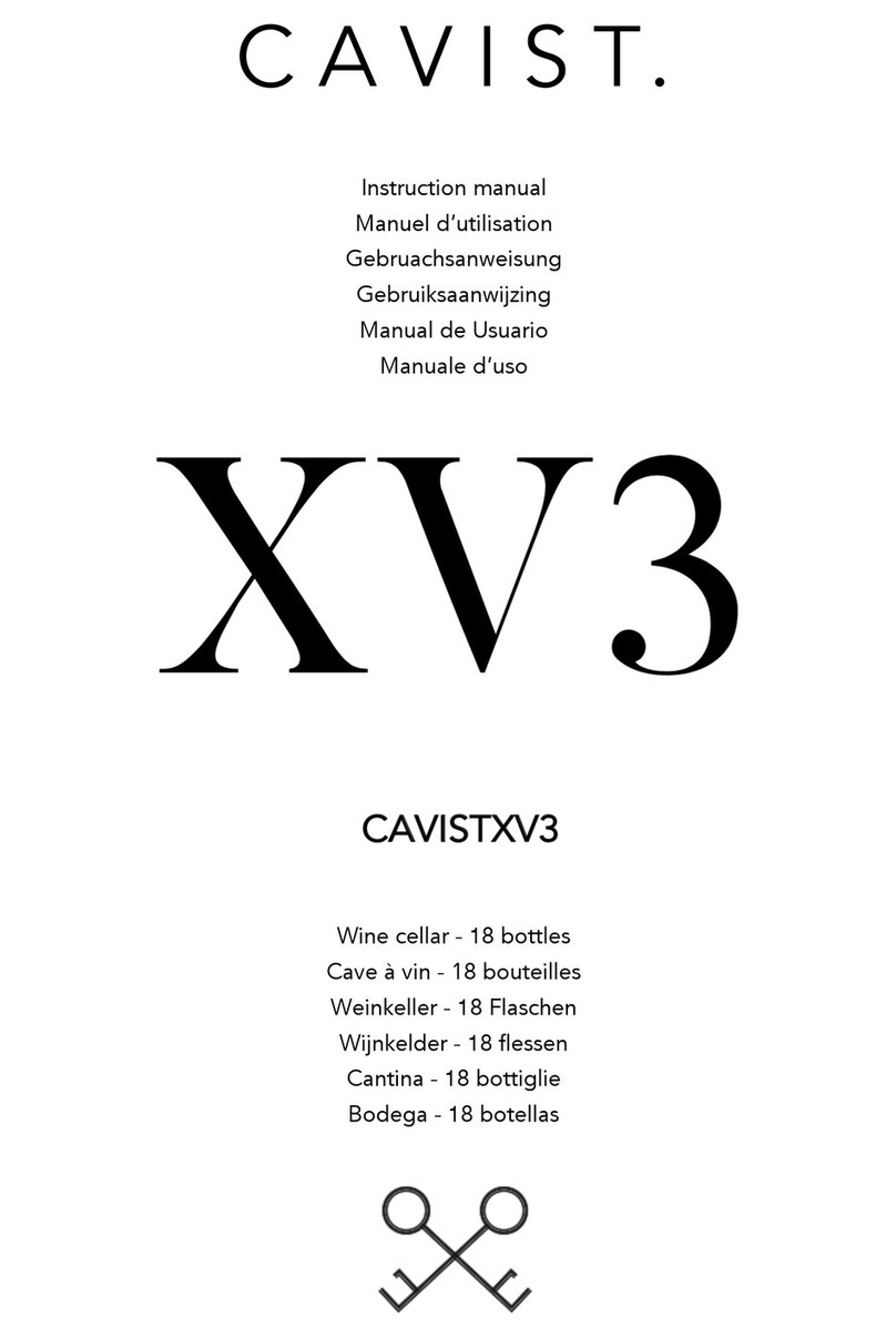Cavist XV3 User manual