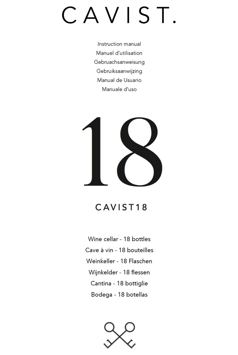 Cavist 18 instruction manual