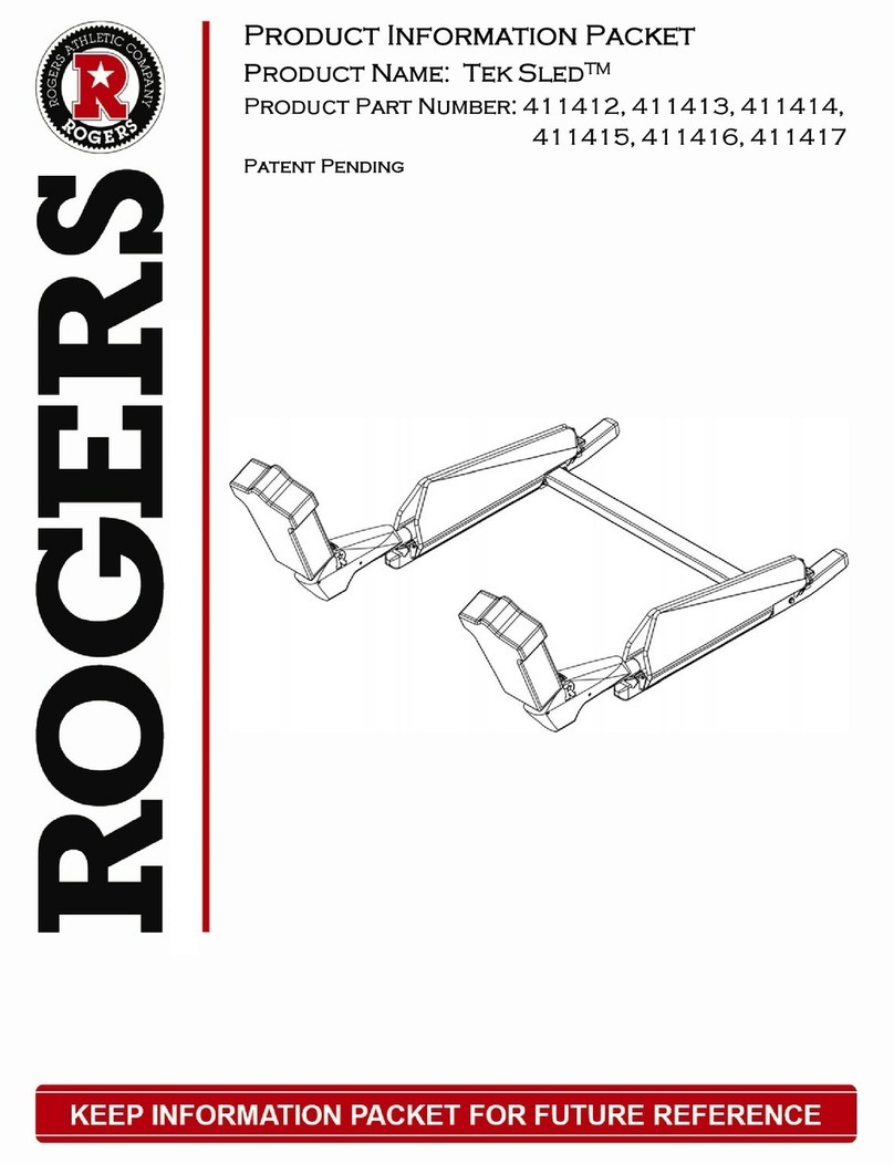 Rogers TEK SLED Product information packet