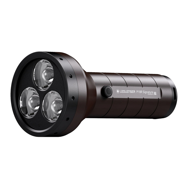 ledlenser P18R Work User manual