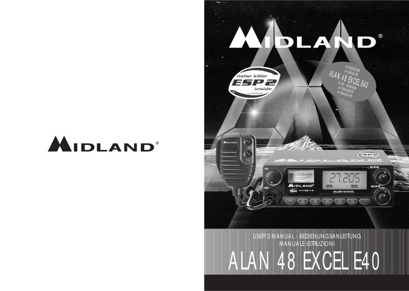 Midland ALAN 48 EXCEL E40 User manual