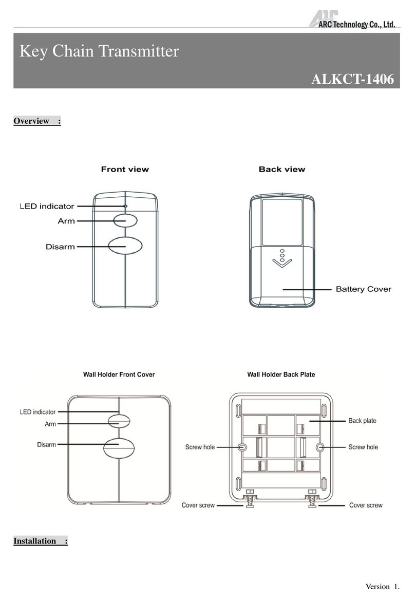 ARC ALKCT-1406 User manual
