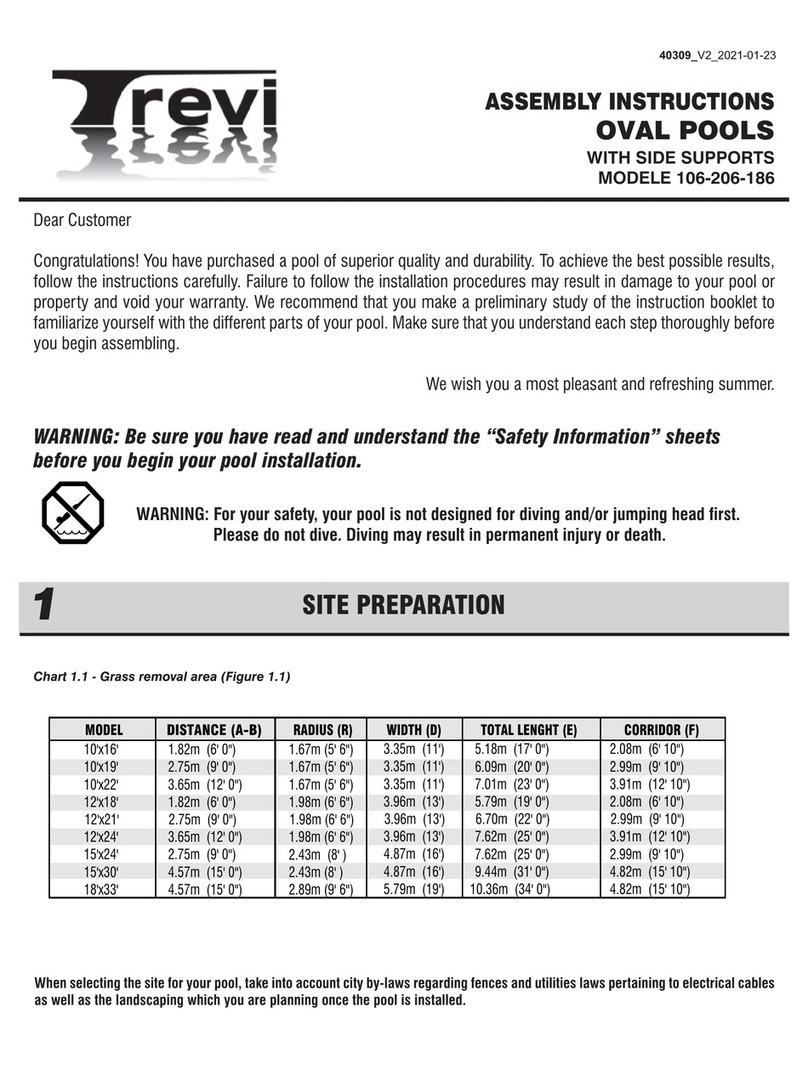 Trevi 106-206-186 Assembly instructions