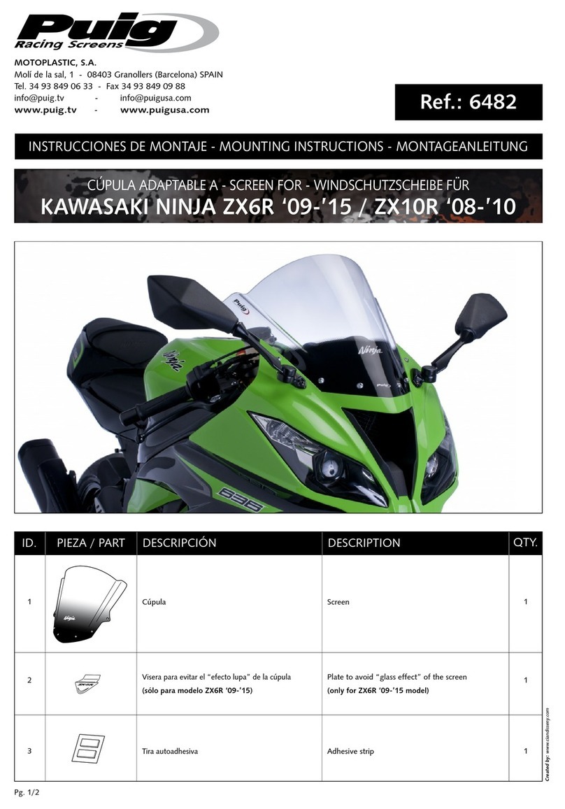 PUIG 6482 User manual