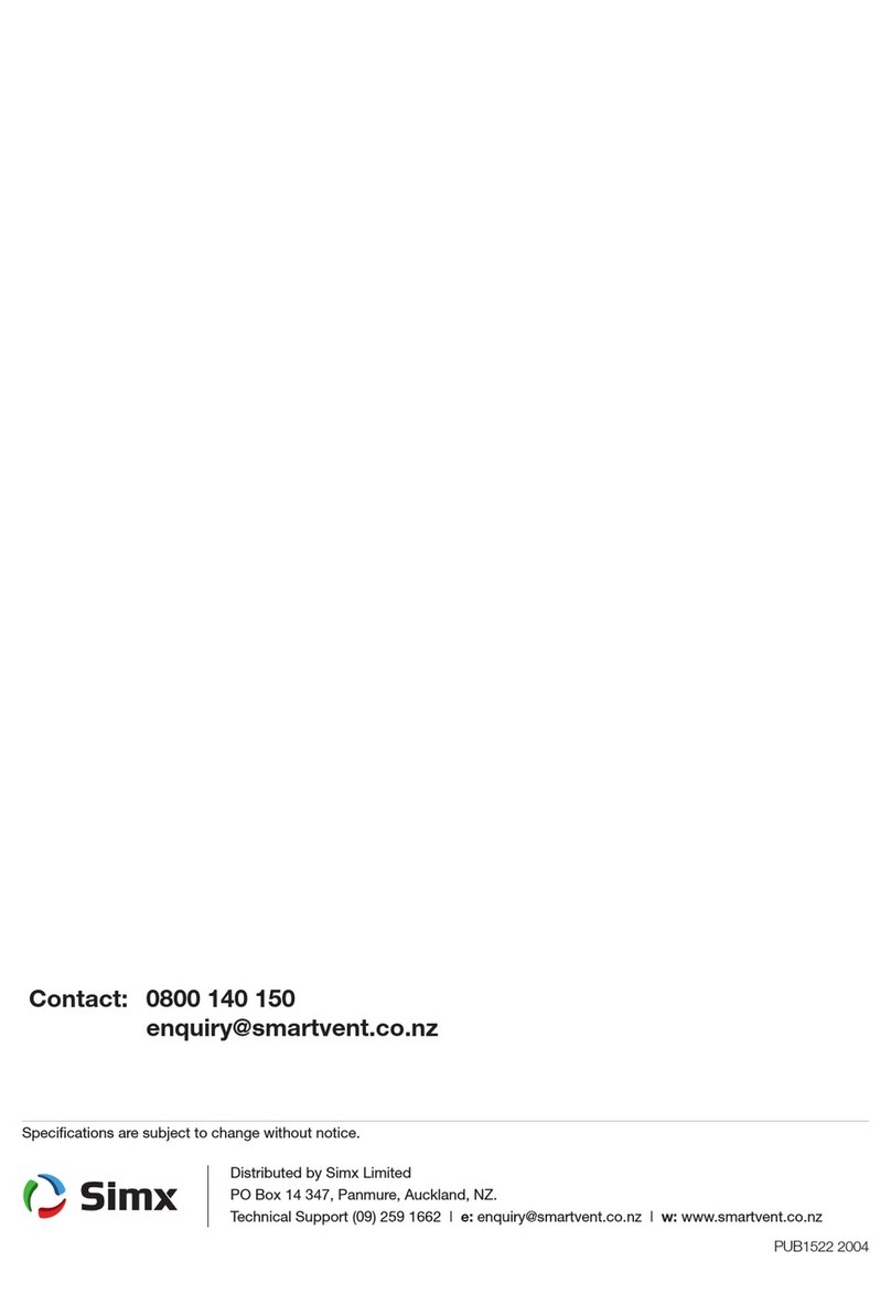 SmartVent Positive2 User manual