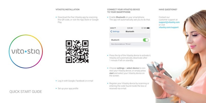 Vitastiq Vitastiq 1 quick start guide