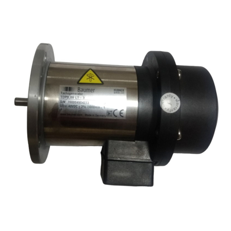 Baumer Hubner Berlin TDP 0.09 Mounting instructions