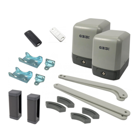 GiBiDi SNAPPER 250 Instructions for installation GiBiDi SNAPPER 250 Instructions for installation