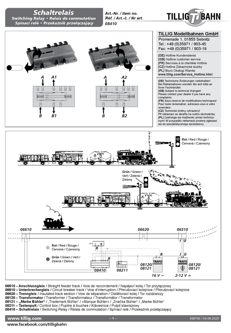 TILLIG TT BAHN 08410 User manual