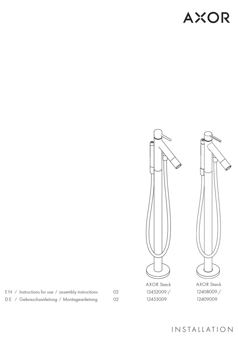 Axor Starck 12452009 Manual