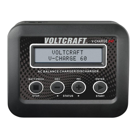 VOLTCRAFT V-Charge 60 combo User manual