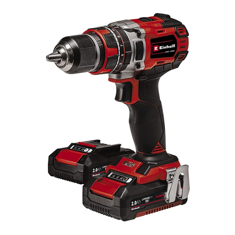 EINHELL TE-CD 18/50 Li-i BL User manual
