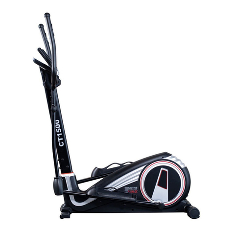 U.N.O Fitness CT 1500 Assembly & user manual