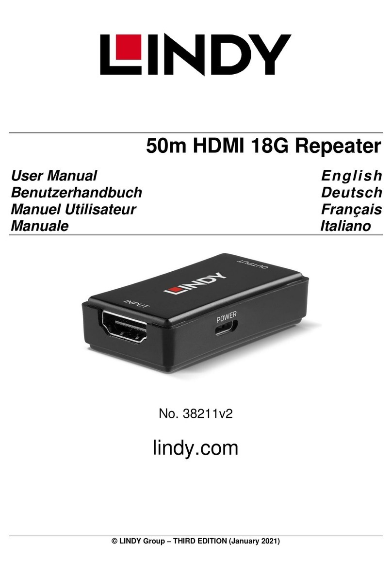 Lindy 38211 v2 User manual