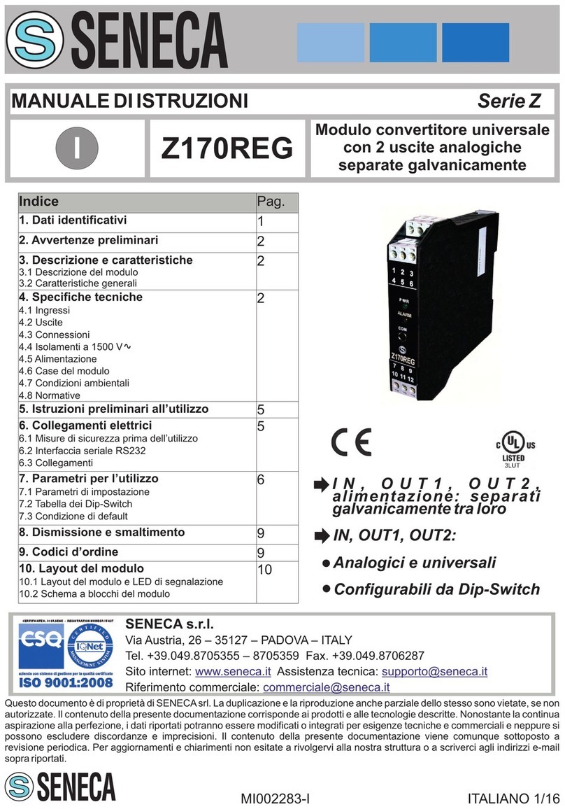 Seneca Z Series user manual