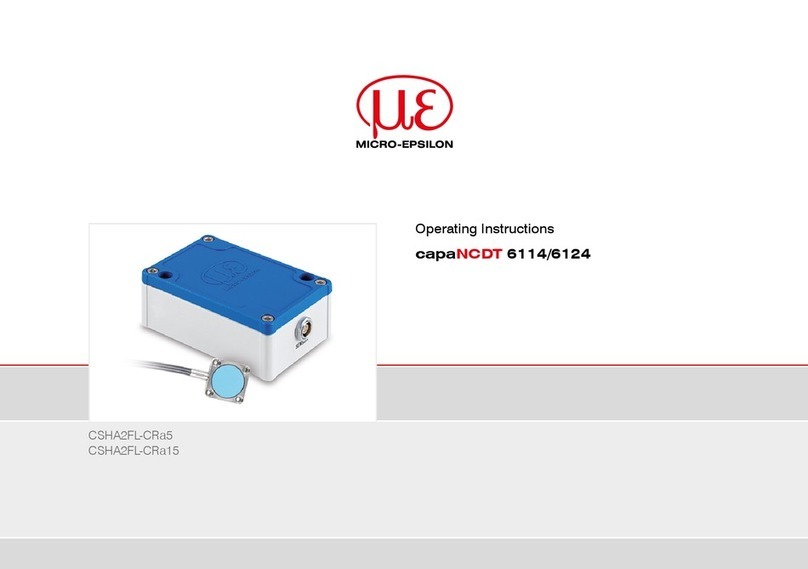 MICRO-EPSILON capaNCDT 6114 User manual