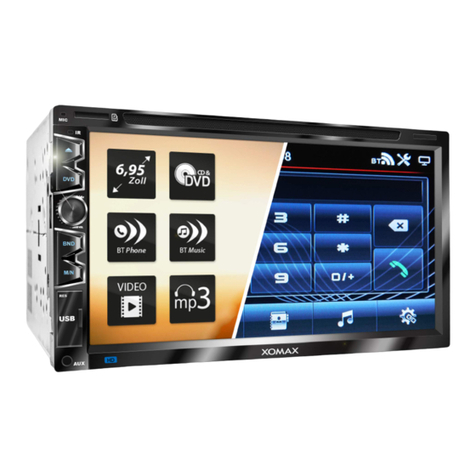 Xomax XM-2CDB625 user manual