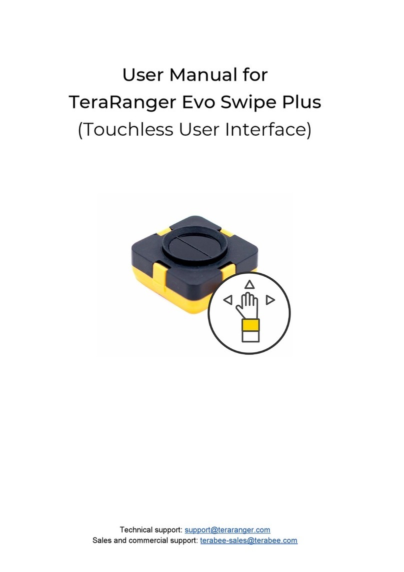 TeraBee TeraRanger Evo Swipe Plus user manual
