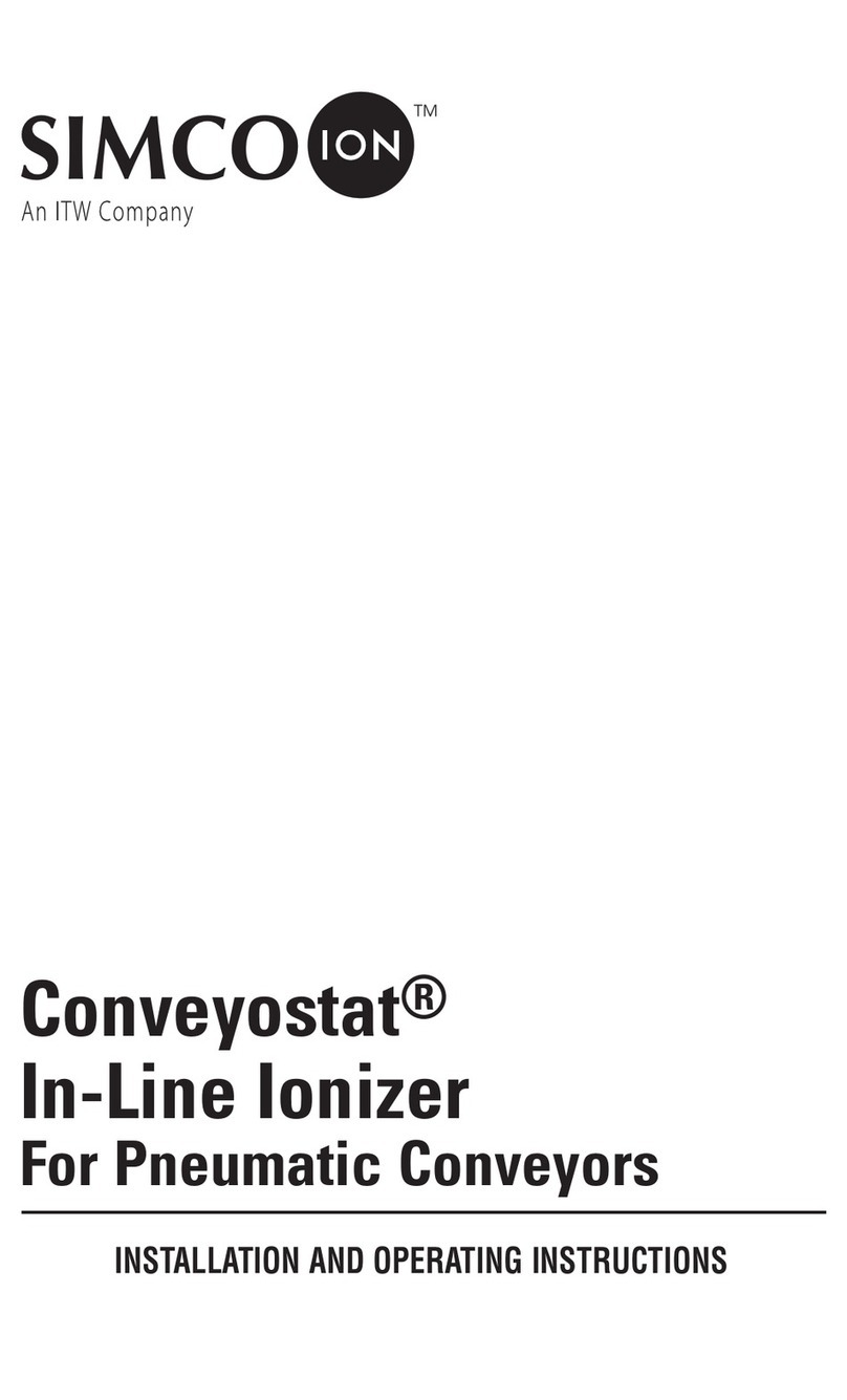ITW Simco Ion Conveyostat User manual