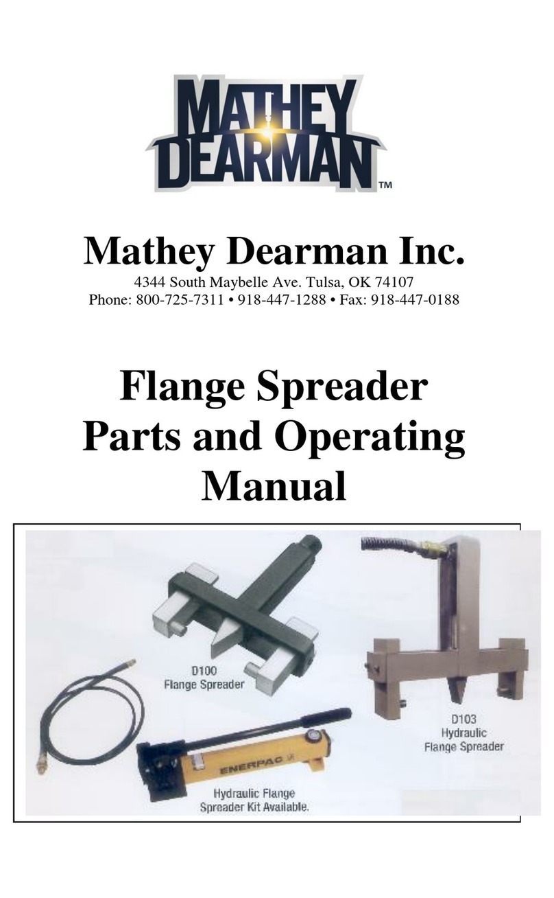 Mathey Dearman D100 User manual