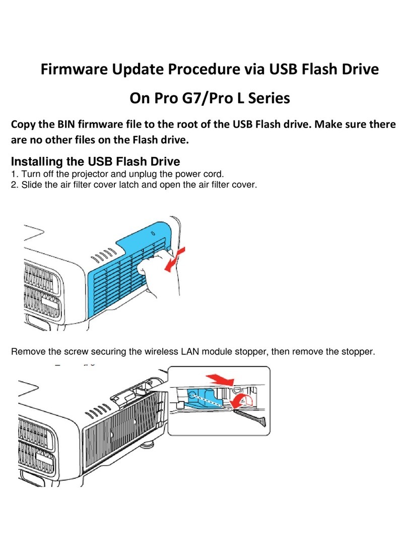 Epson Pro L1490U Use and care manual