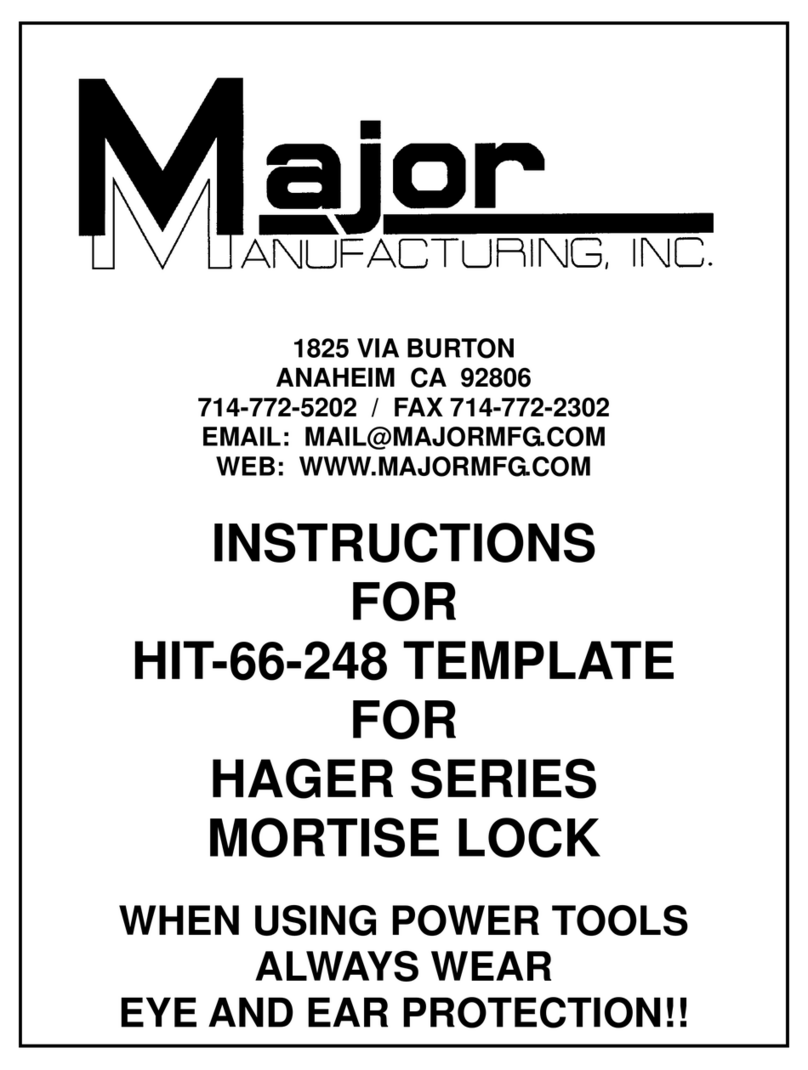 Major Manufacturing HIT-66-248 instructions