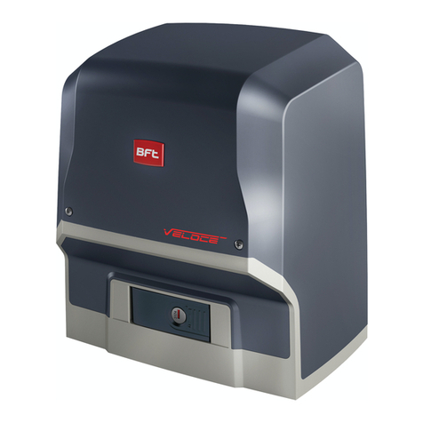 BFT ARES VELOCE SMART BT A500 NSTALLATION AND USER'S MANUAL