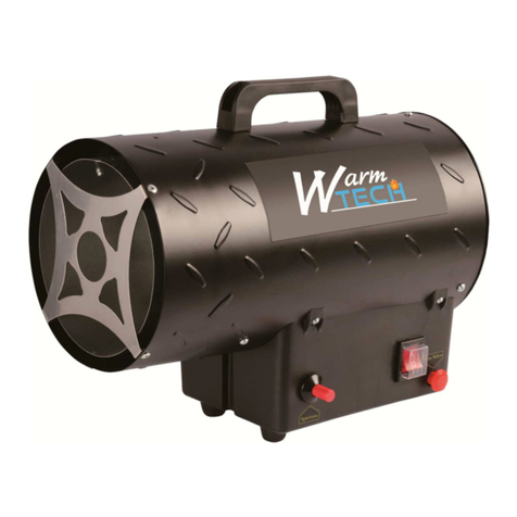 Warmtech CACG10KW User manual