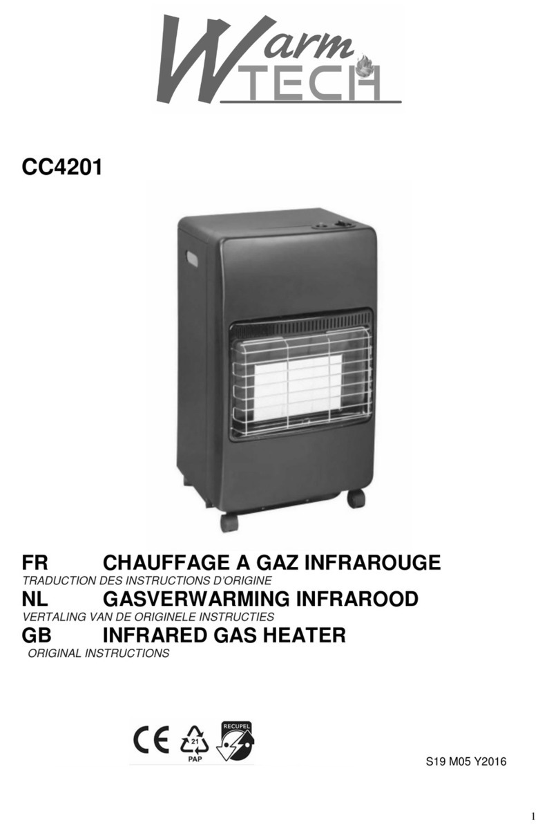 Warmtech CC4201 Original instructions