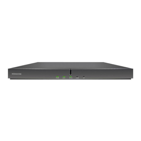 Kedacom SVR2730 user manual