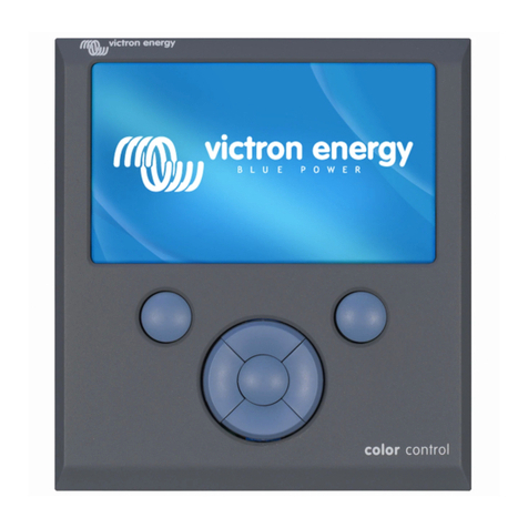 Victron energy Color Control GX manual Victron energy Color Control GX manual