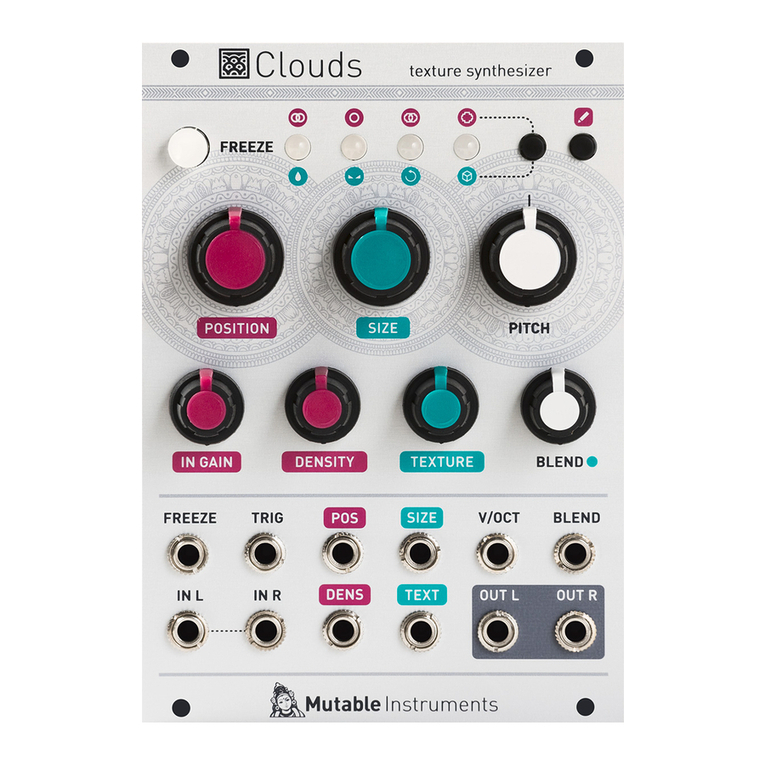 Mutable Instruments Clouds User manual Mutable Instruments Clouds User manual
