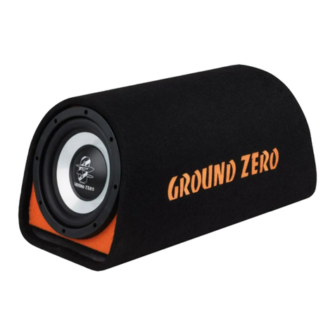 Ground Zero GZIB 80PT owner's manual