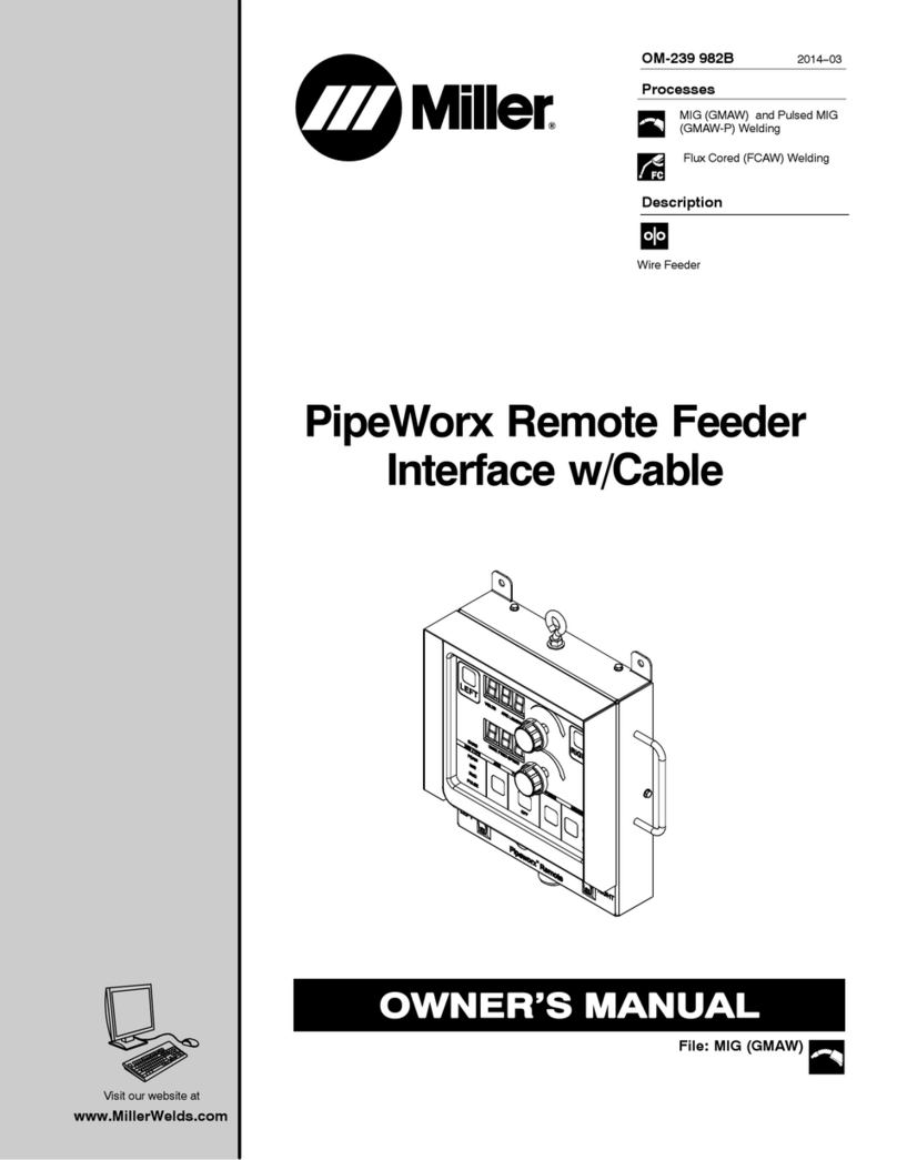 Miller PipeWorx owner's manual