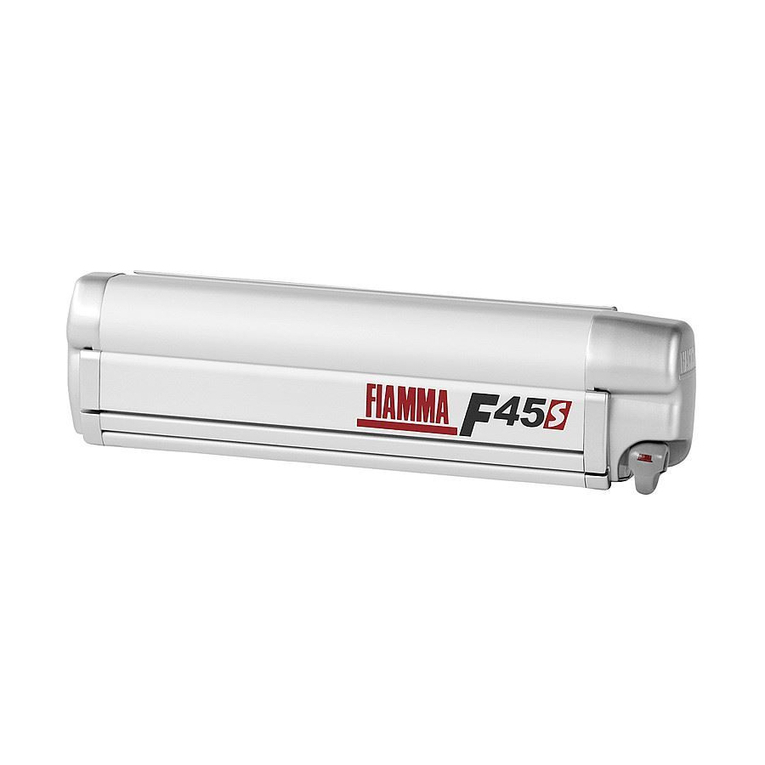 Fiamma F45s Series Operating and maintenance manual