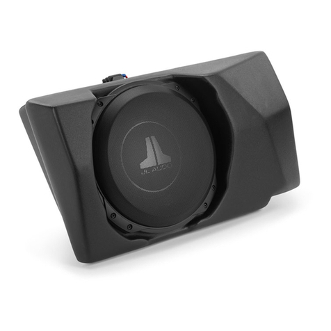 JL Audio Stealthbox SB-KW-TRX4/10TW3 User manual