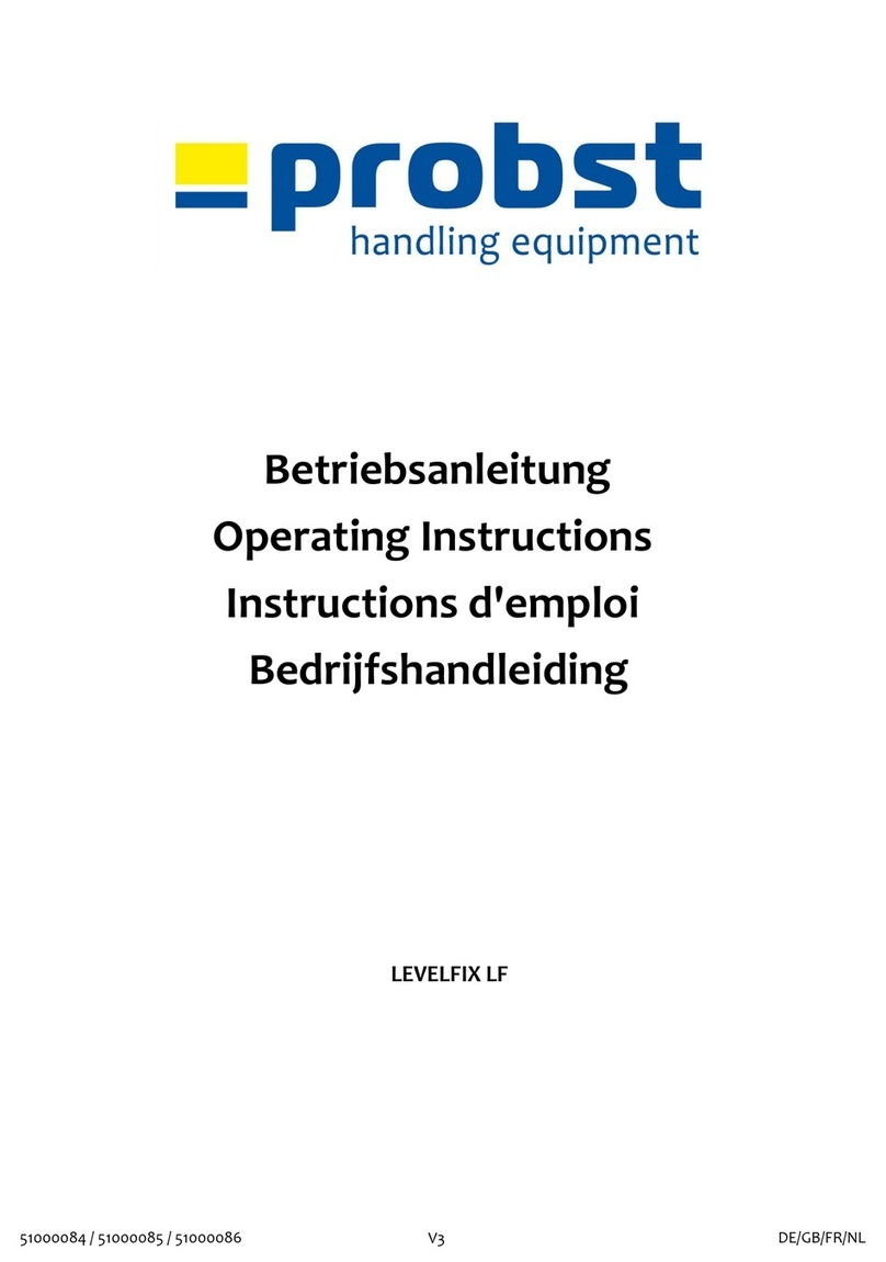 probst LEVELFIX LF operating instructions