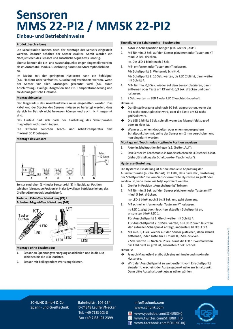 SCHUNK MMS 22-PI2 User instructions
