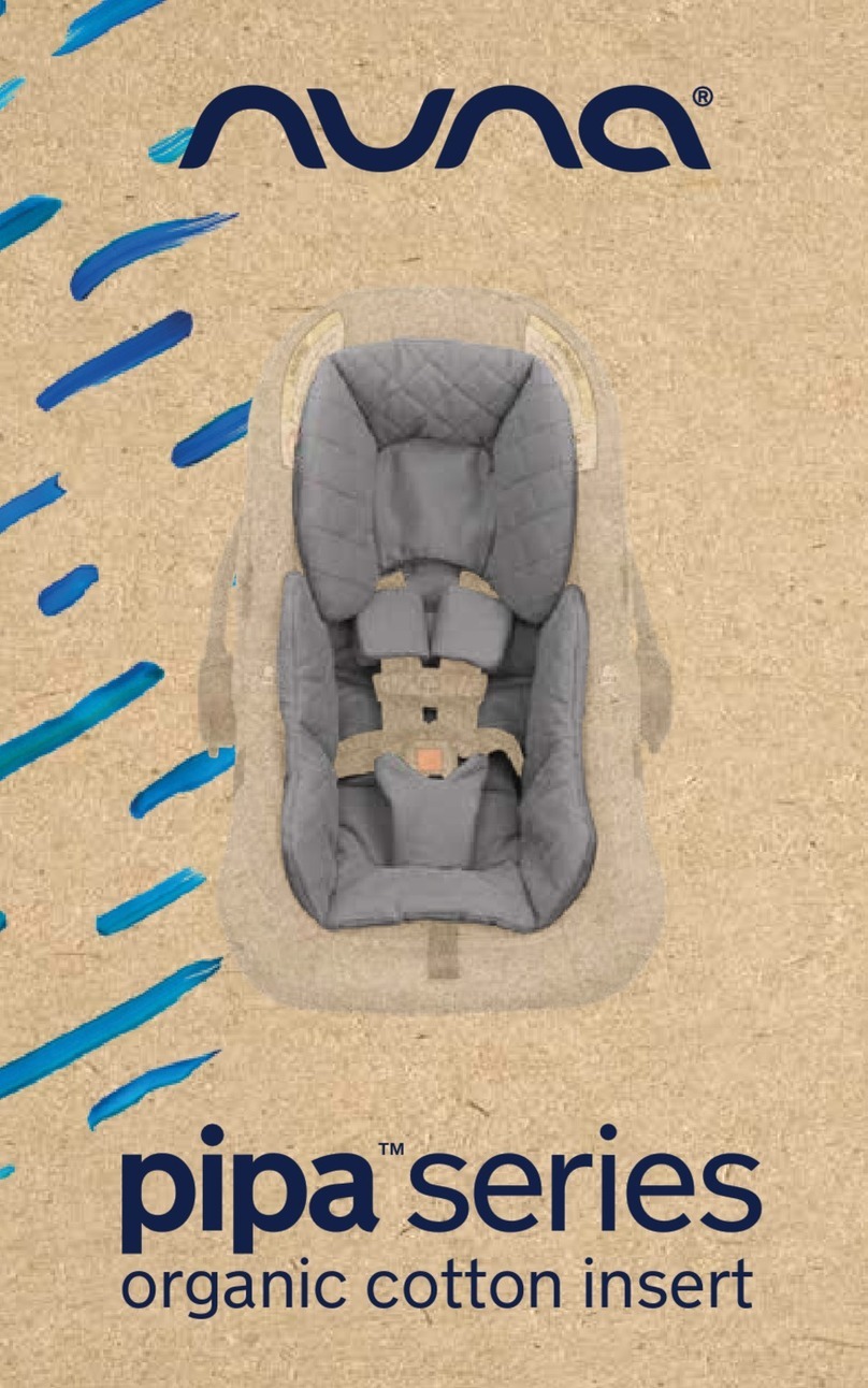 Nuna pipa Series User manual