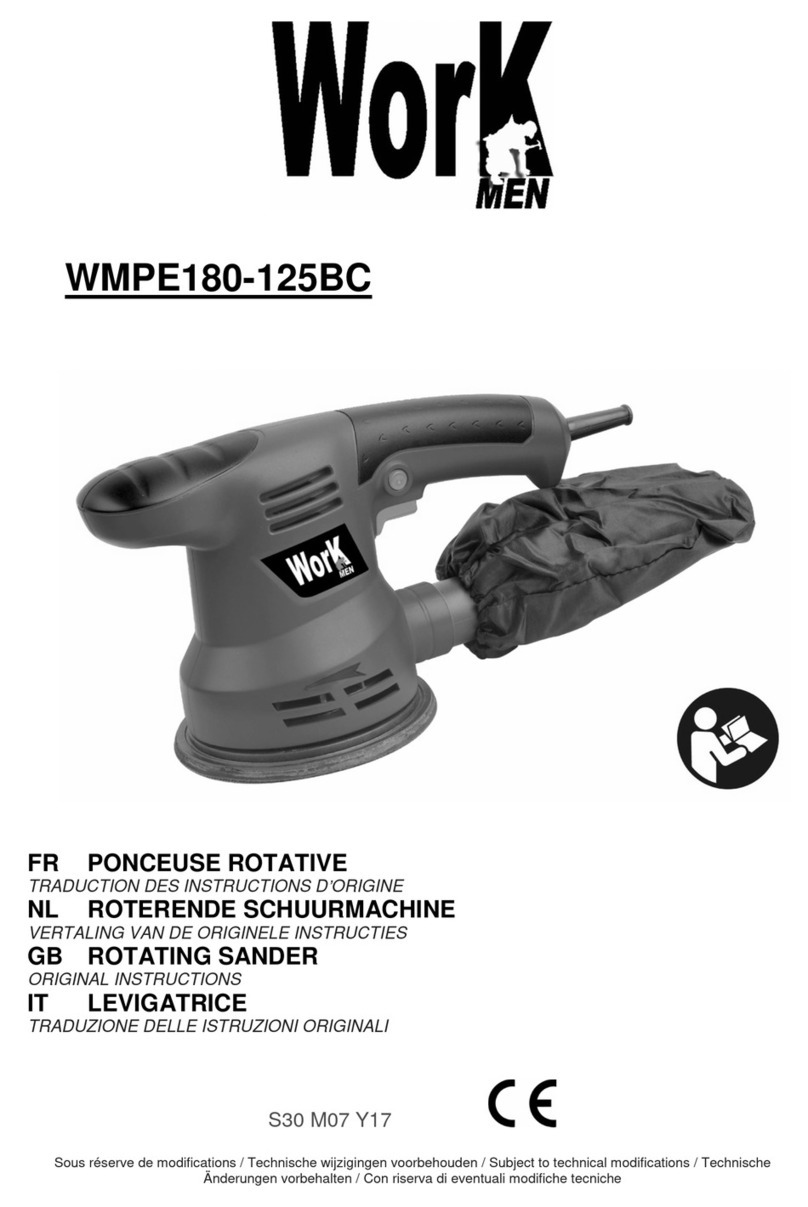 Work Men WMPE180-125BC Original instructions