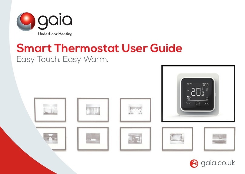 GAIA Smart Thermostat user guide