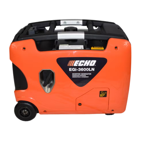 Echo EGi-3600LN Operator's manual
