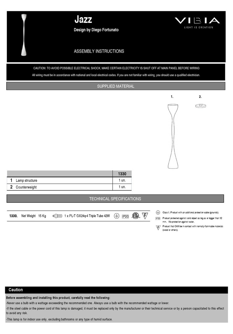 VIBIA Jazz User manual