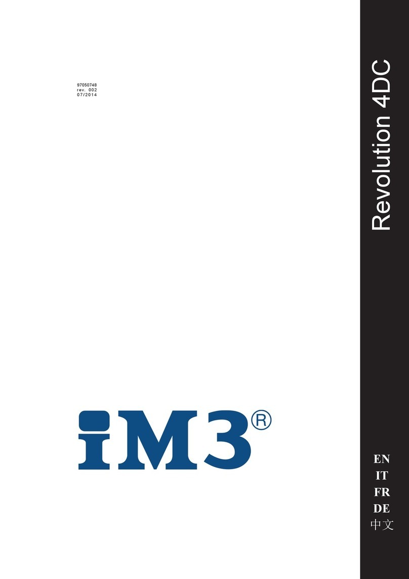 iM3 REVOLUTION 4DC operating instructions