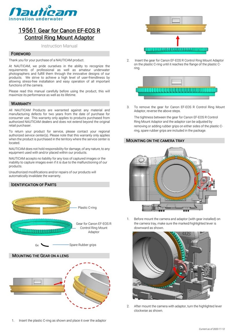 Nauticam 19561 User manual