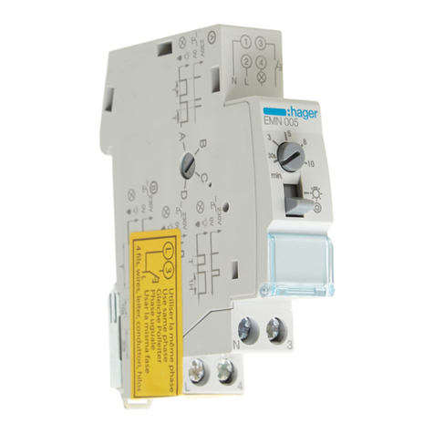 hager EMN005 User manual
