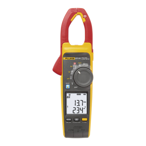 Fluke 377 User manual