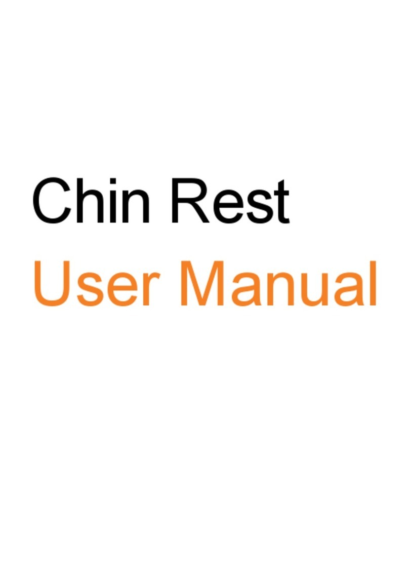 Tobii Pro Chin Rest user manual