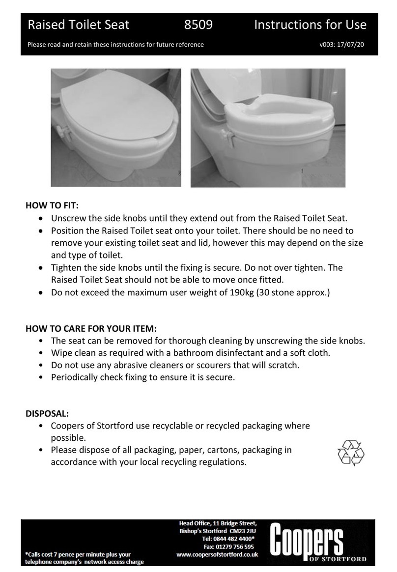 Coopers 8509 Instructions for use Coopers 8509 Instructions for use