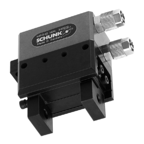 SCHUNK MPG User instructions